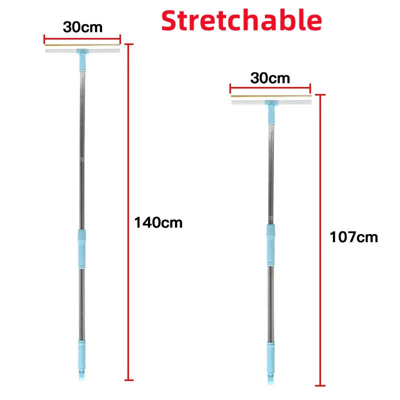 Pet Hair Remover Set Fluff Removal Tool Metals Telescopic Handle Rug Rake Dog Cat Hair 180° Rotation Carpet Shave Pet Products