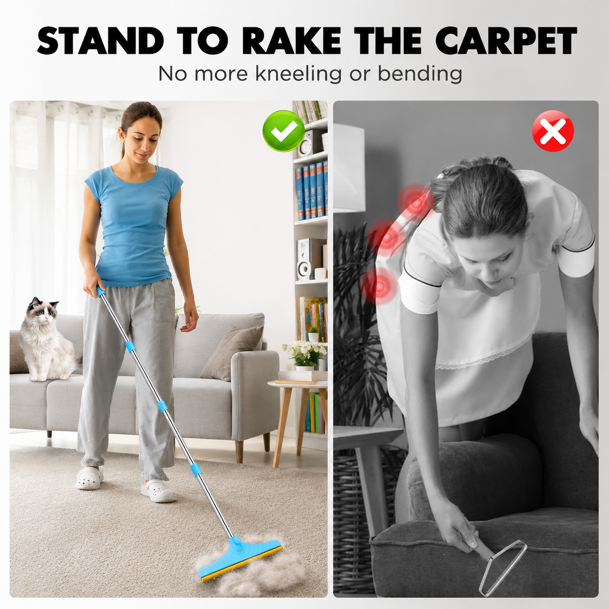 Pet Hair Removal Broom