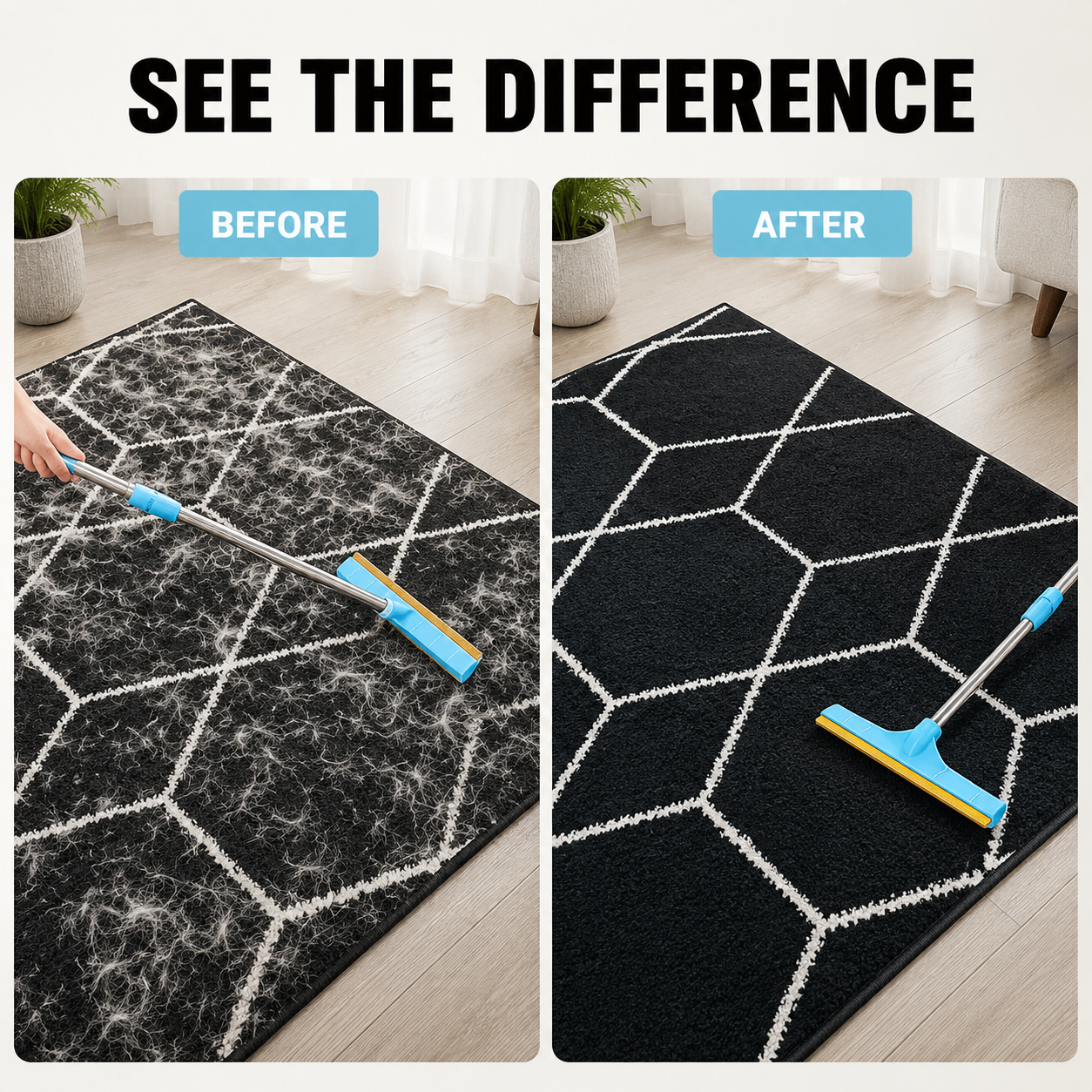Pet Hair Removal Broom